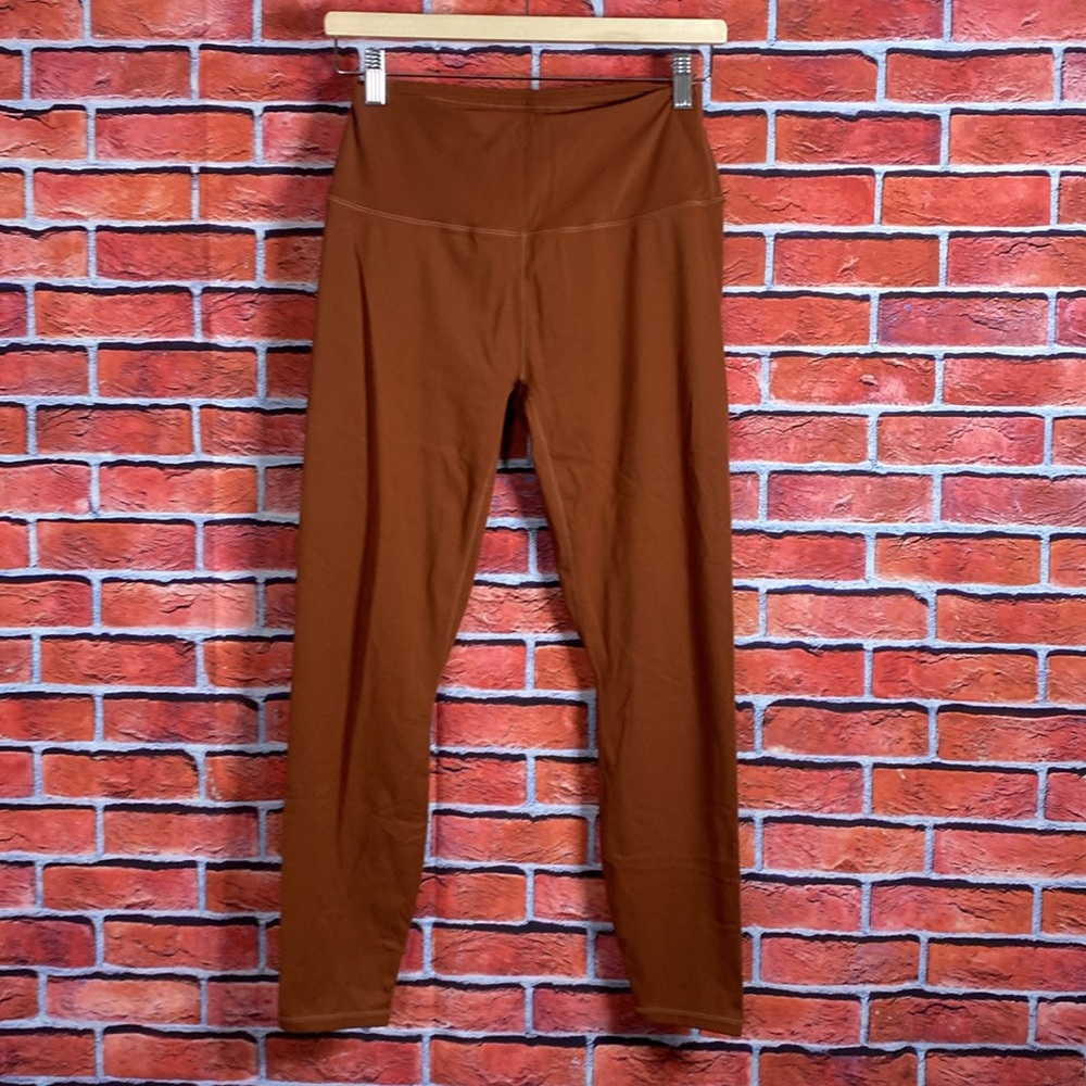 Varley Rawhide‎ High Rise Leggings in Rawhide Size Medium